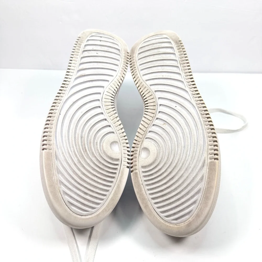 Nike Women 9 Court Vision Alta Platform Sneakers White DM0113-100 Leather Chunky